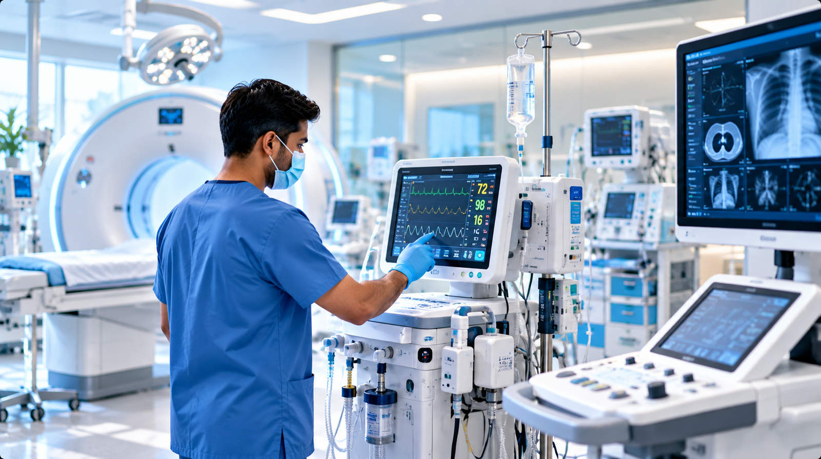 Medical equipment and clinical facility
